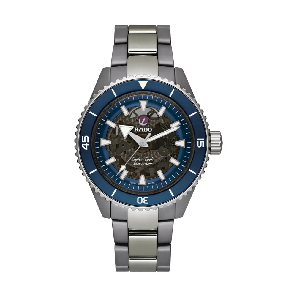 Captain Cook Automatic High-Tech Ceramic 43Mm - Blue On Bracelet 1