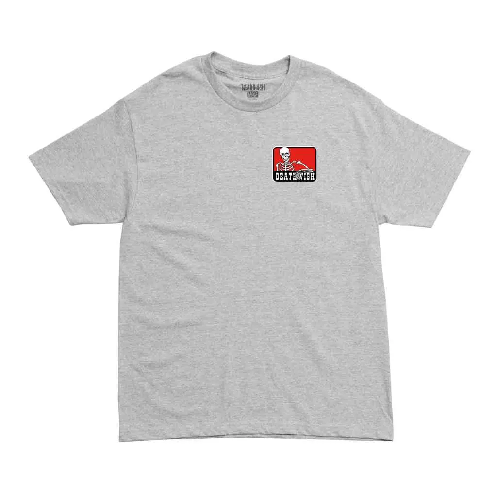 Deathwish Benny S/S Tee - Heather Grey 1