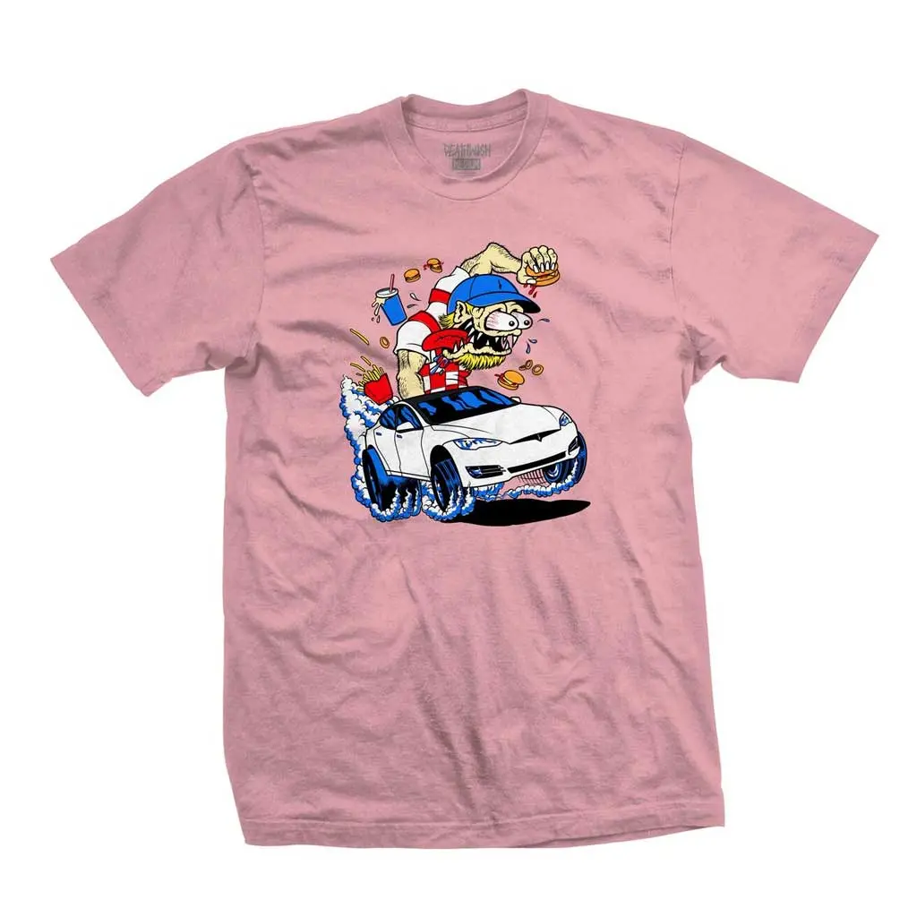 Deathwish Creeps Foy Tee - Pink 1