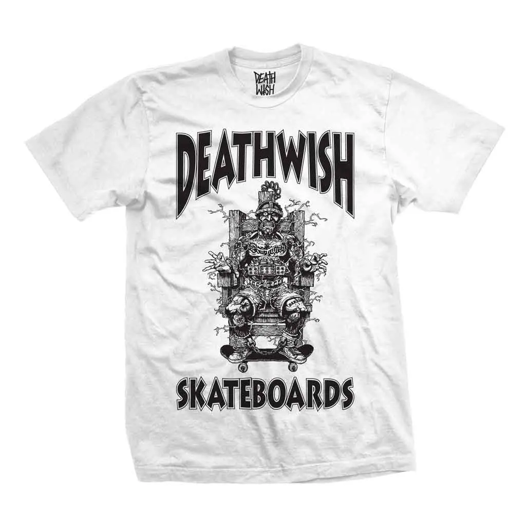 Deathwish Death Chair S/S Tee - White 1
