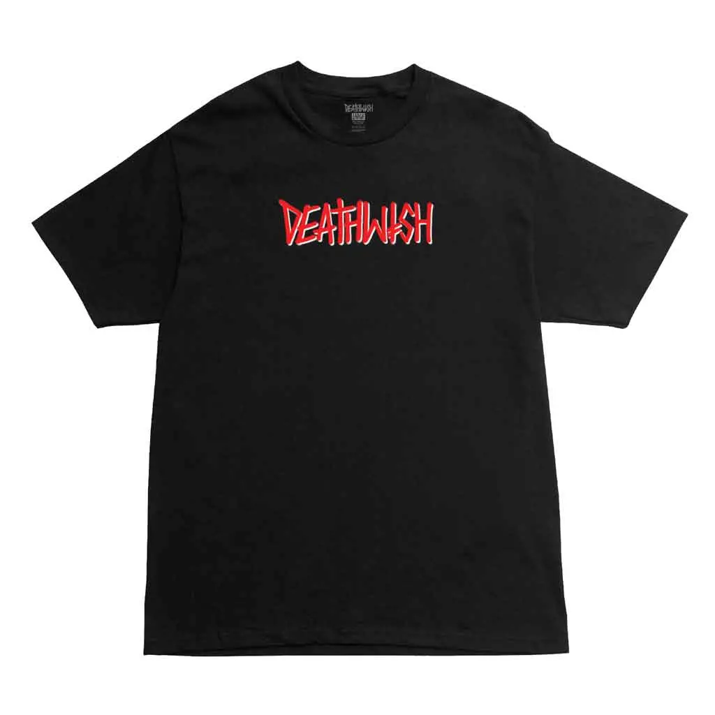 Deathwish Deathspray S/S Tee - Black/Red 1