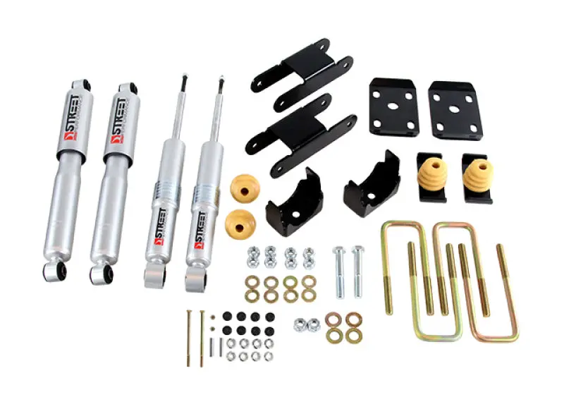 Belltech Lowering Kit With Nd Ii Shocks For 2015 Gm Colorado & Canyon Extended Cab Short Bed (0–3In Front / 4In Rear Drop) 1