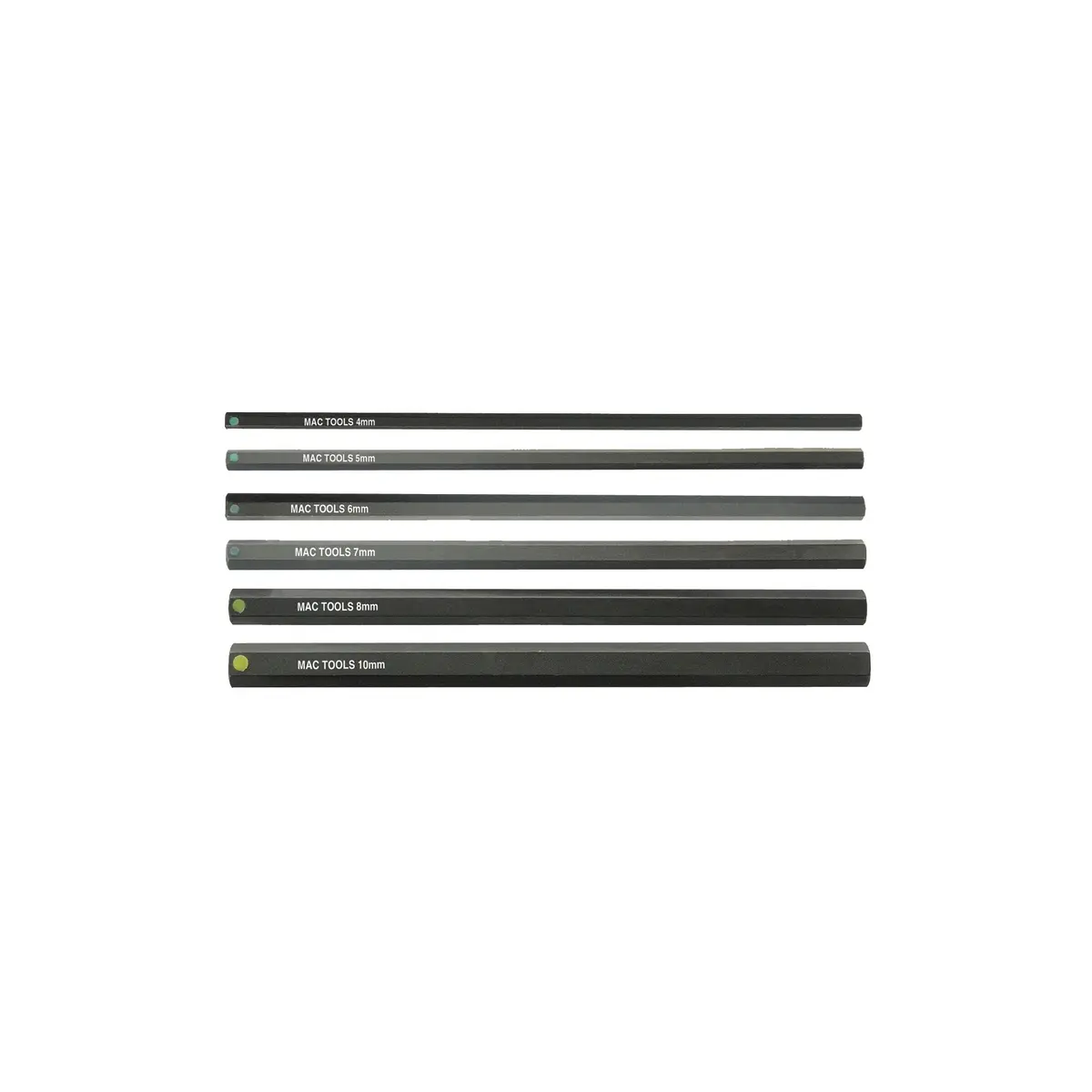 6-Pc. Metric Prohold® Hex Bit Set - 6" 1