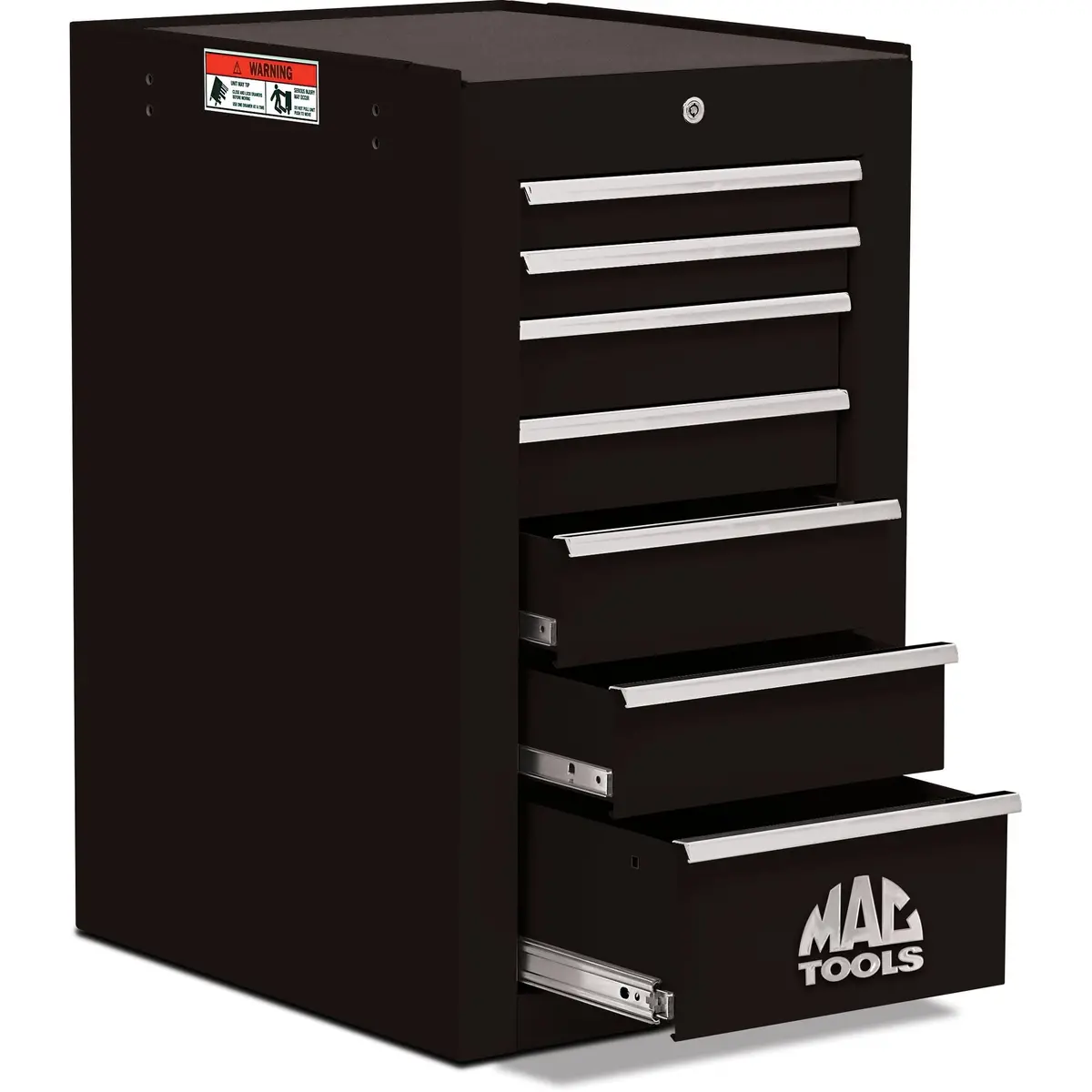 Tech™ Series 7-Drawer Side Cabinet - Galaxy Black 1