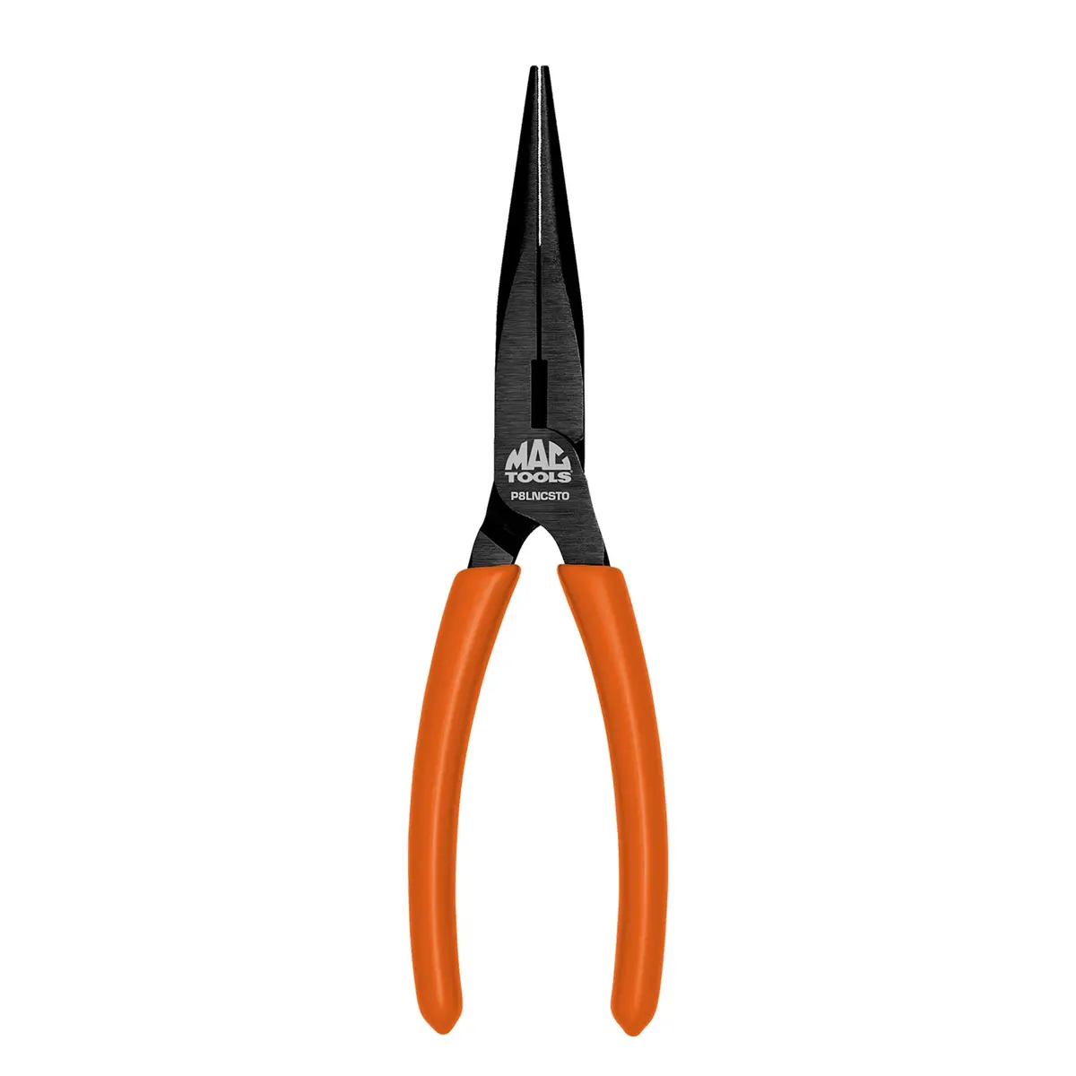 8" Long-Nose C.S.T. Pliers With Cutter Hi-Viz Orange 1