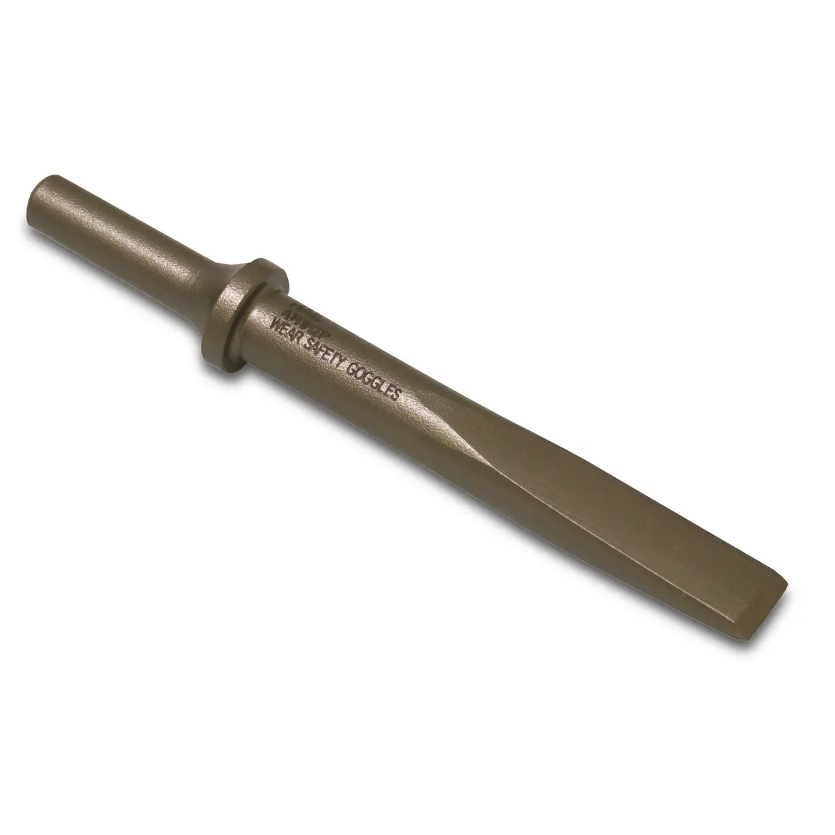 .401 Shank Flat Chisel With Curved Blade Air Hammer Bit 5-1/2" 1