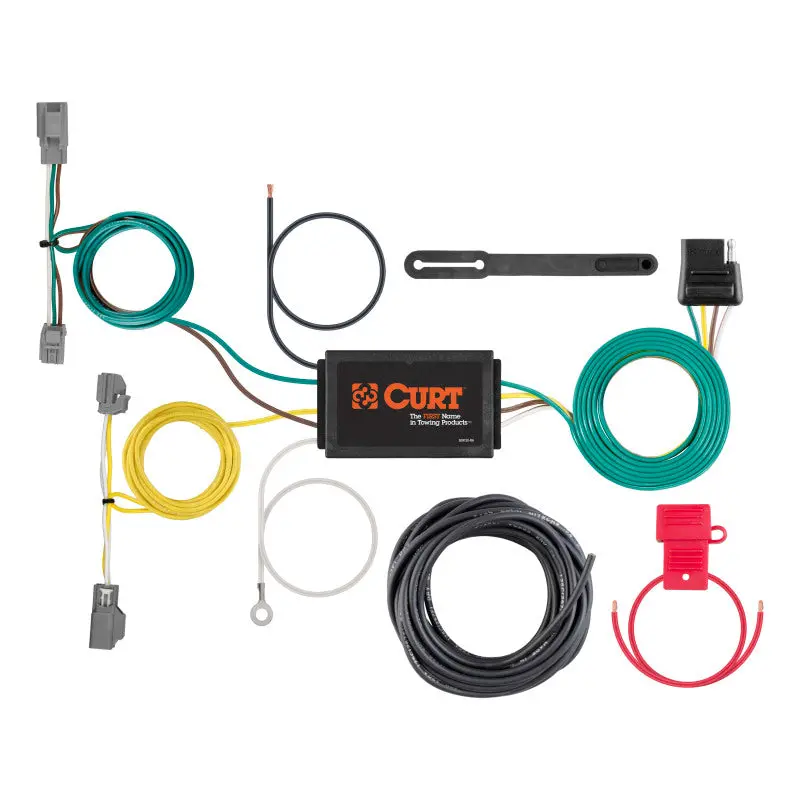 Curt Custom 4-Way Flat Wiring Harness For 2016–2019 Chevrolet Cruze 1