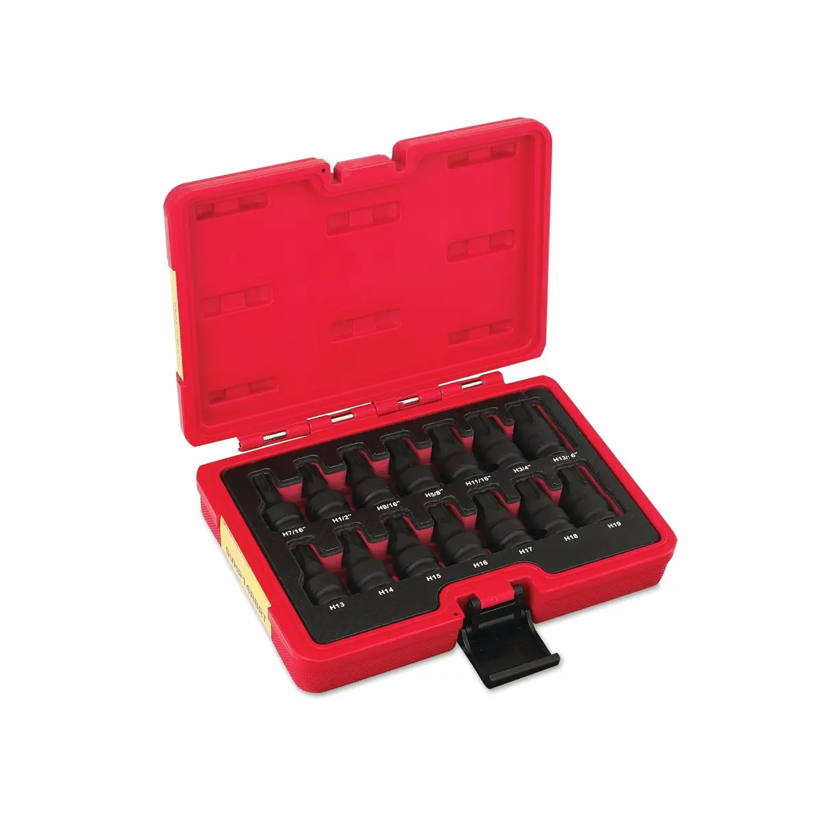 14-Pc. 1/2" Drive R.B.R.T. Metric/Sae Impact Hex Drivers 1