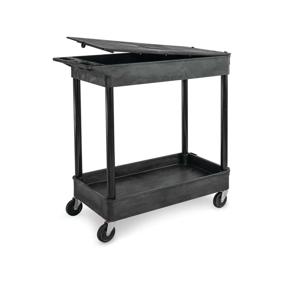 Composite Utility Cart With Lid 1