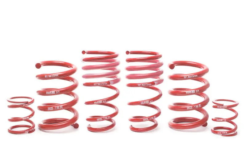H&R Sport Lowering Springs For 2020–2021 Porsche 911 (992) Turbo Coupe/Cabrio – Pasm Sport & Front Lift Ready 1
