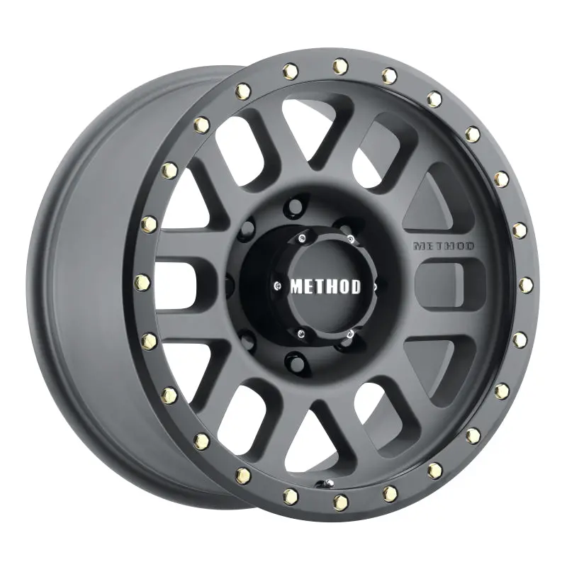 Method Mr309 Grid Forged Alloy Wheel – 18X9", 0Mm Offset, 8X180 Bolt Pattern, 130.81Mm Centerbore, Titanium/Black 1