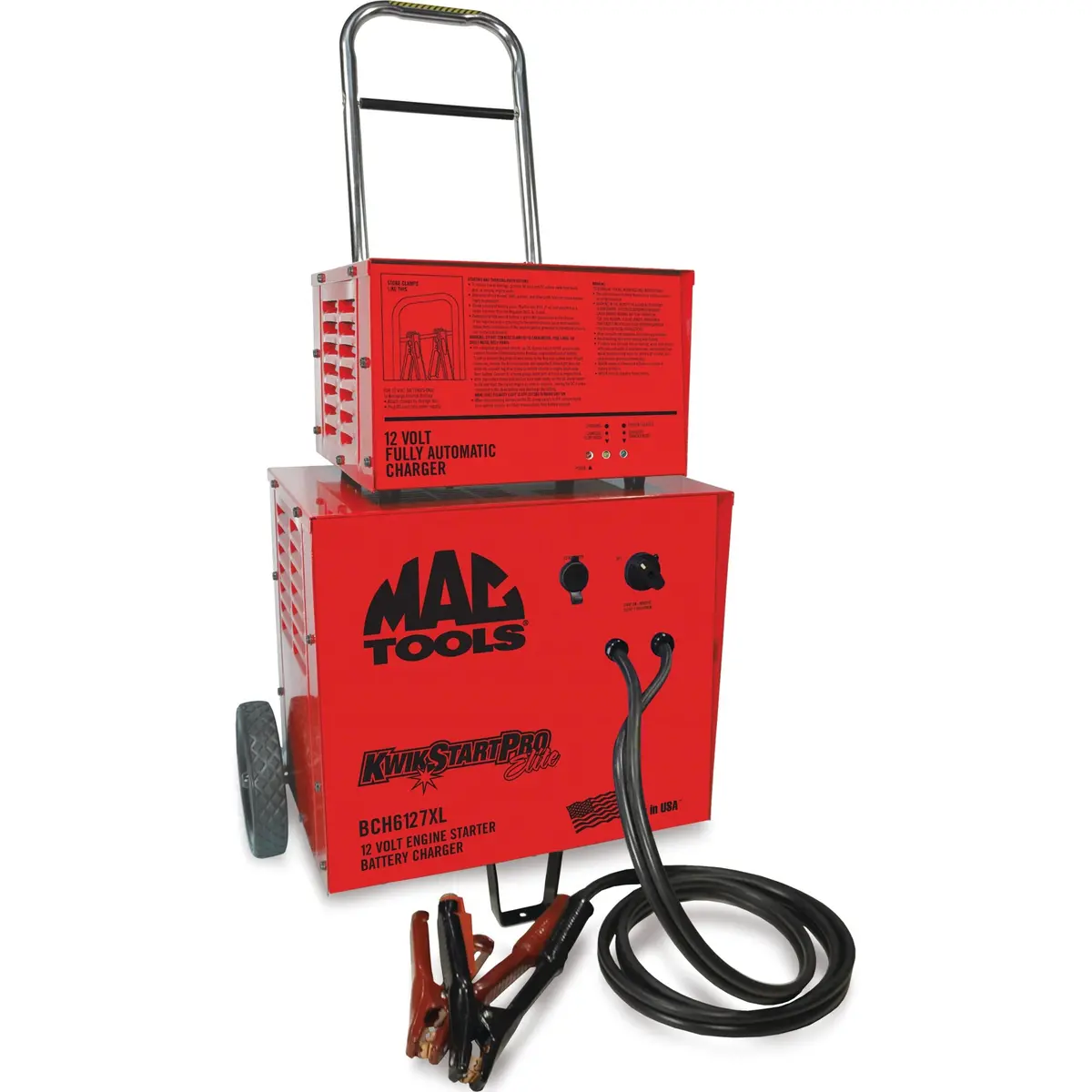 12V 1,100-Amp Wheeled Battery Booster Unit (Group 31 Battery) 1
