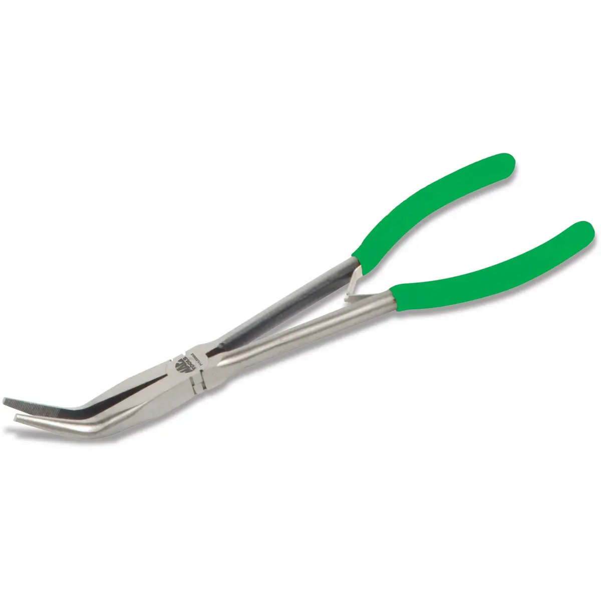 Long-Reach Bent Long-Nose Pliers 11" - Green 1