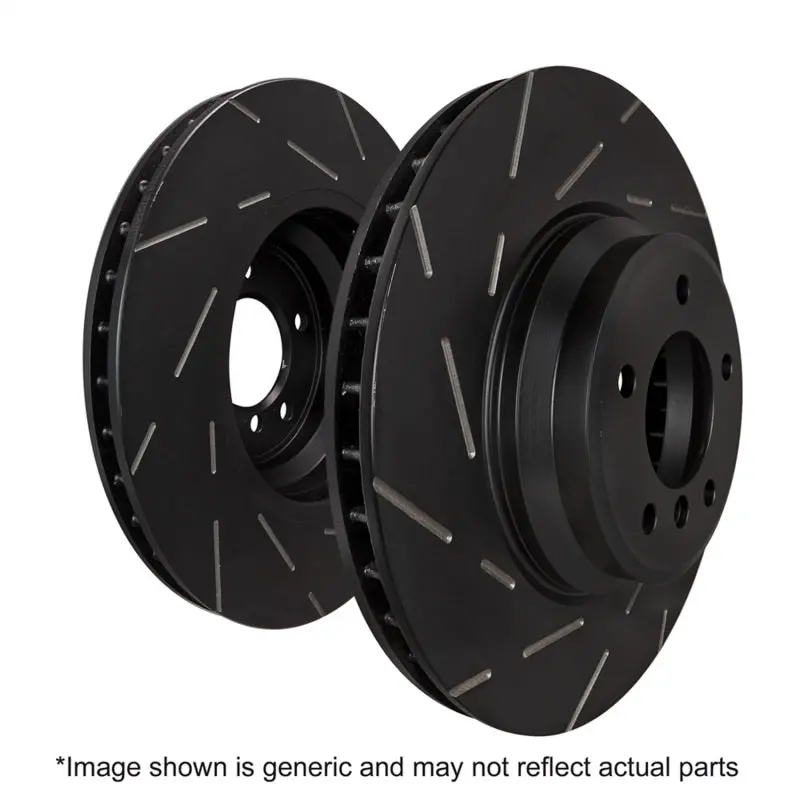 Ebc Slotted Front Brake Rotors For 2012–2016 Audi A4 2.0T (Us Market) 1