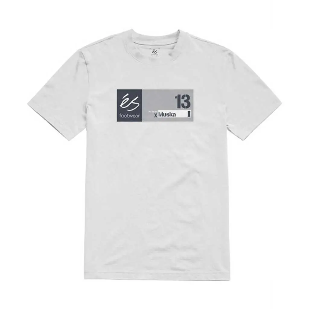 Es Muska 13 Tee - White 1
