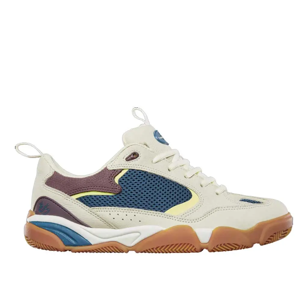 Es Quattro Plus - White/Blue/Gum 1