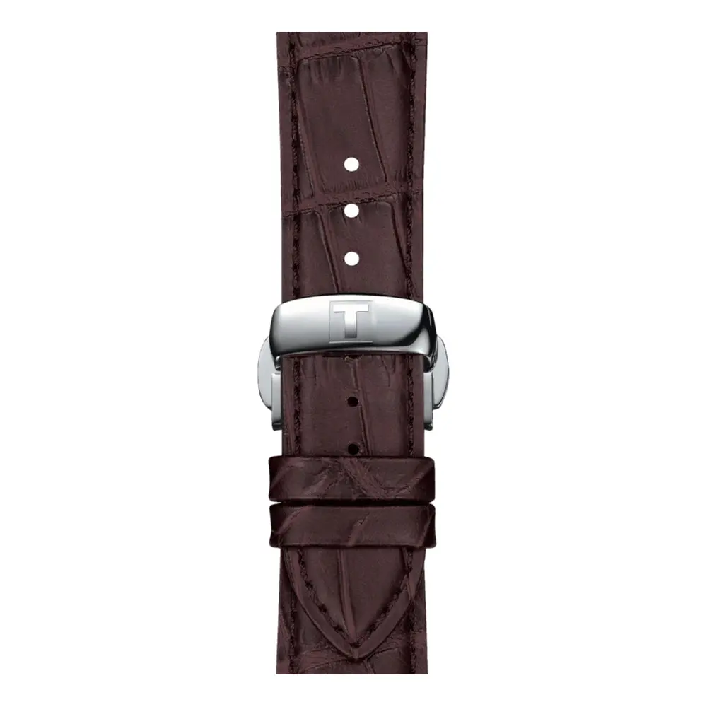 Tissot Official Brown Leather Strap 21Mm 1