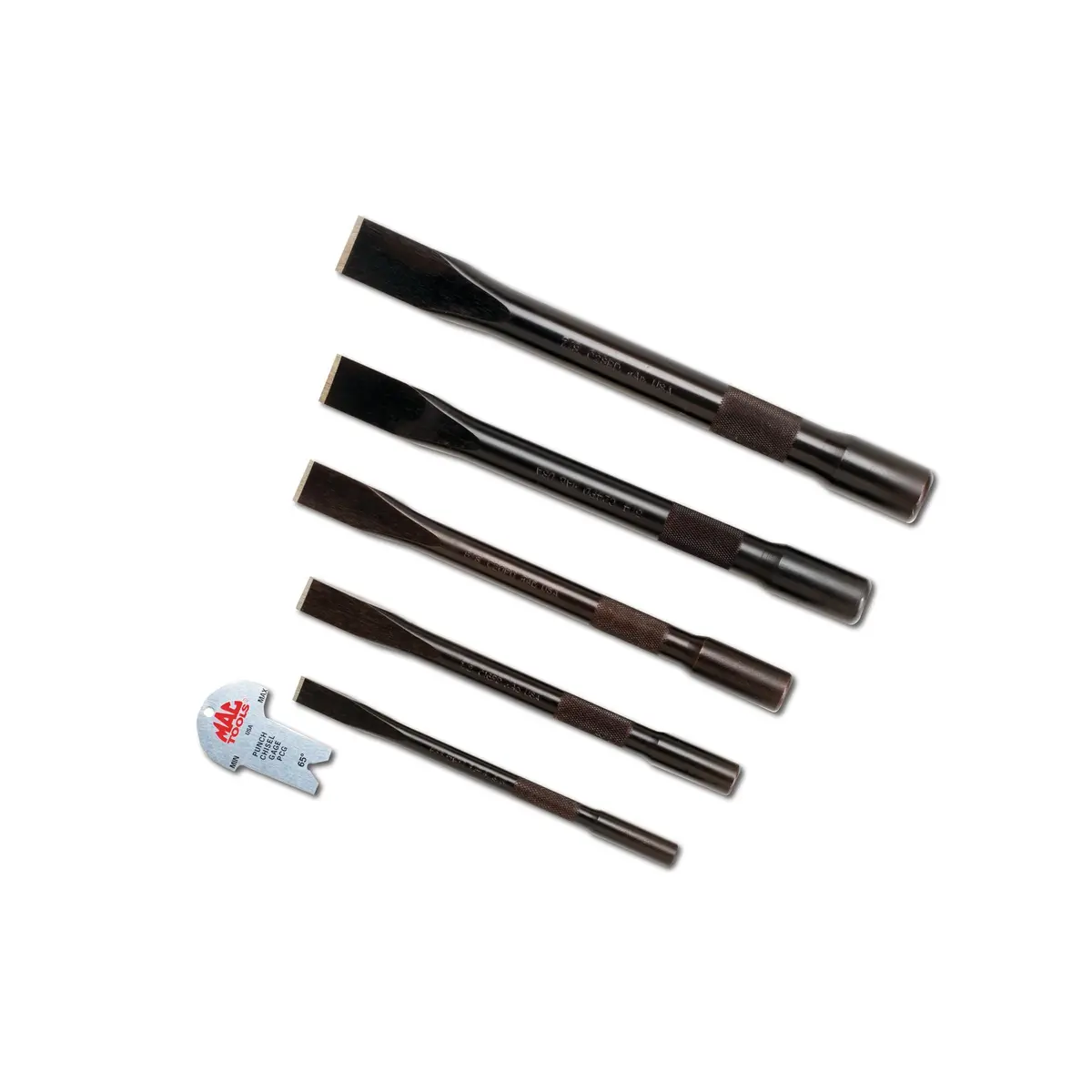 5-Pc. Chisel Set With Gauge 1