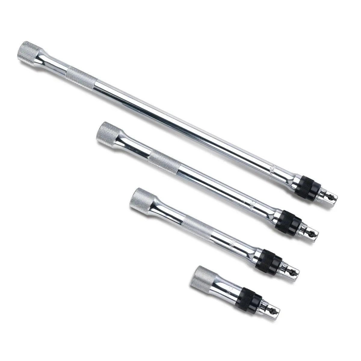 4-Pc. 3/8" Drive Knurled Locking Extension Set 1