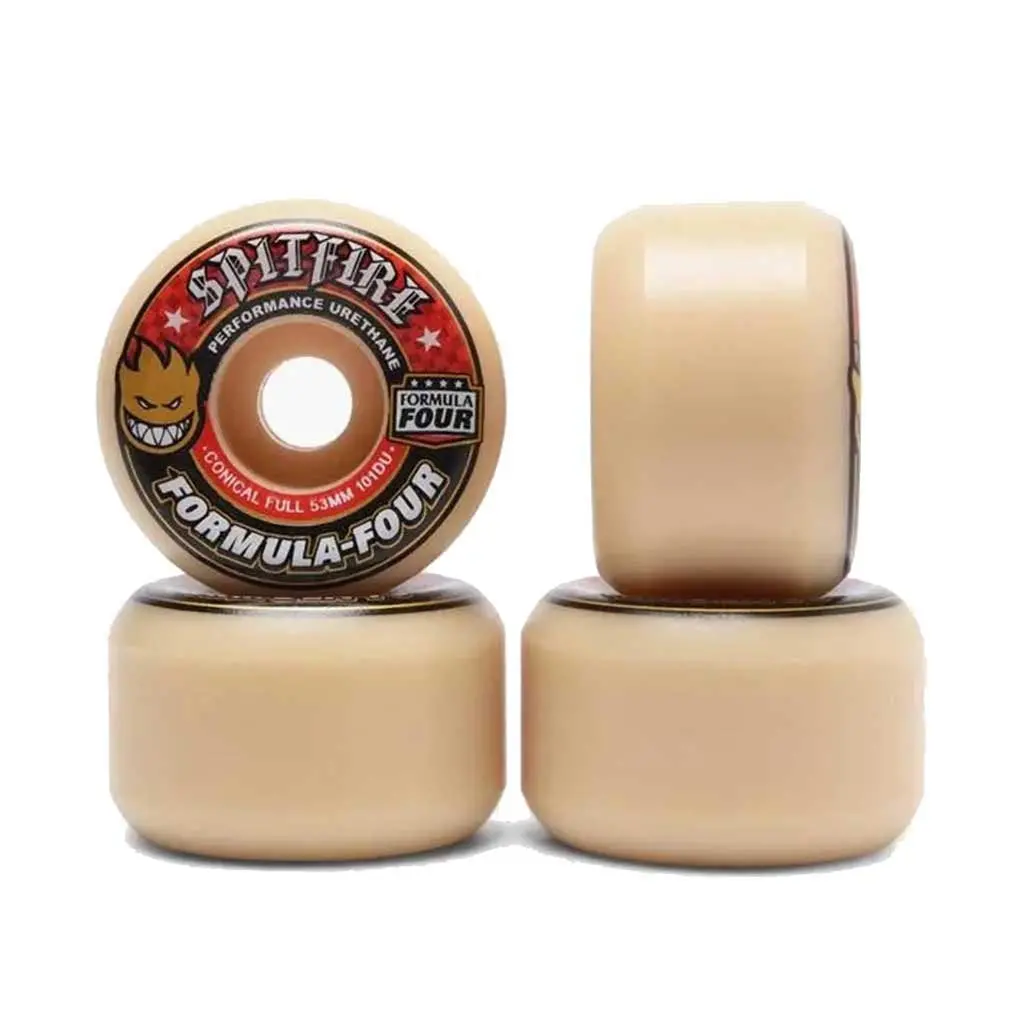 Spitfire F4 101D Conical Wheels - White/Red 1