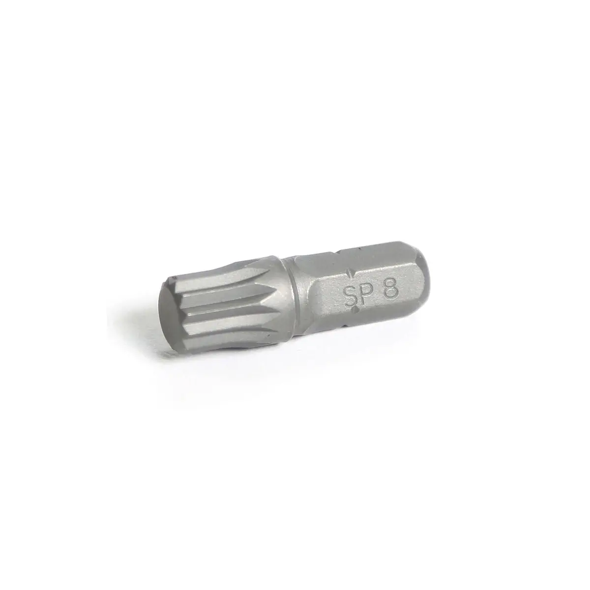 1/4" Hex Drive Spline Bit 1" - M8 1
