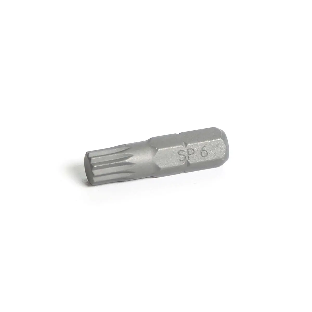 1/4" Hex Drive Spline Bit 1" - M6 1
