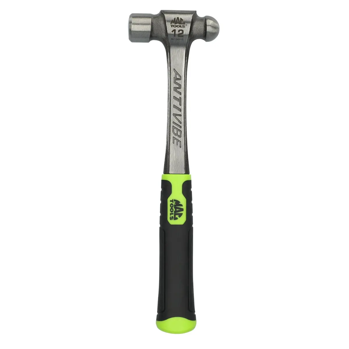 12 Oz. Anti-Vibe® Ball Peen Hammer - Hi-Vis Green 1