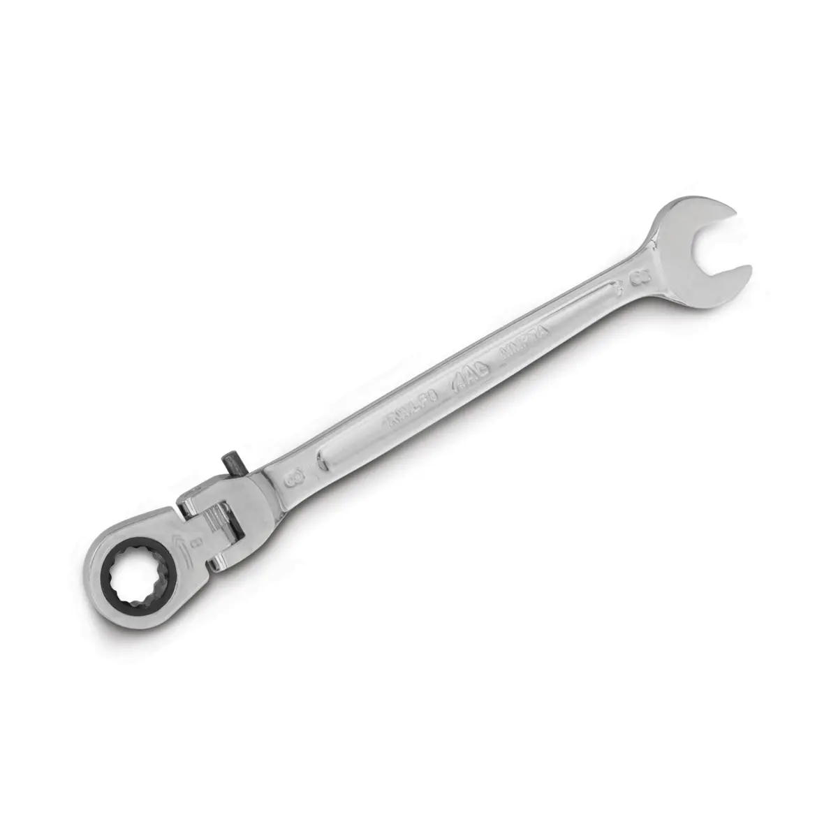 Flexible-Head Ratcheting Wrench 8Mm - 12-Pt. 1