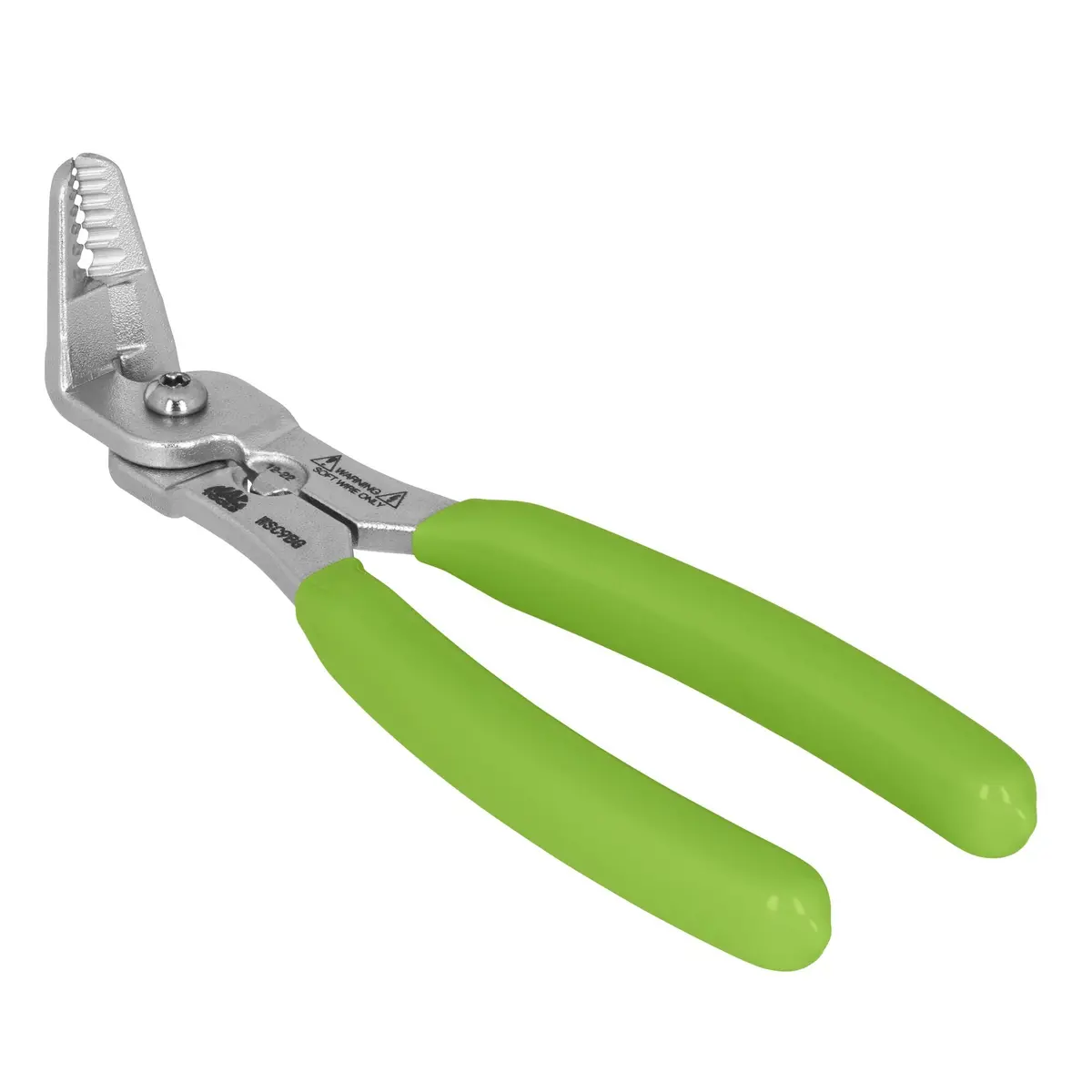Angled Wire Stripper/Cutter/Crimper - Green 1