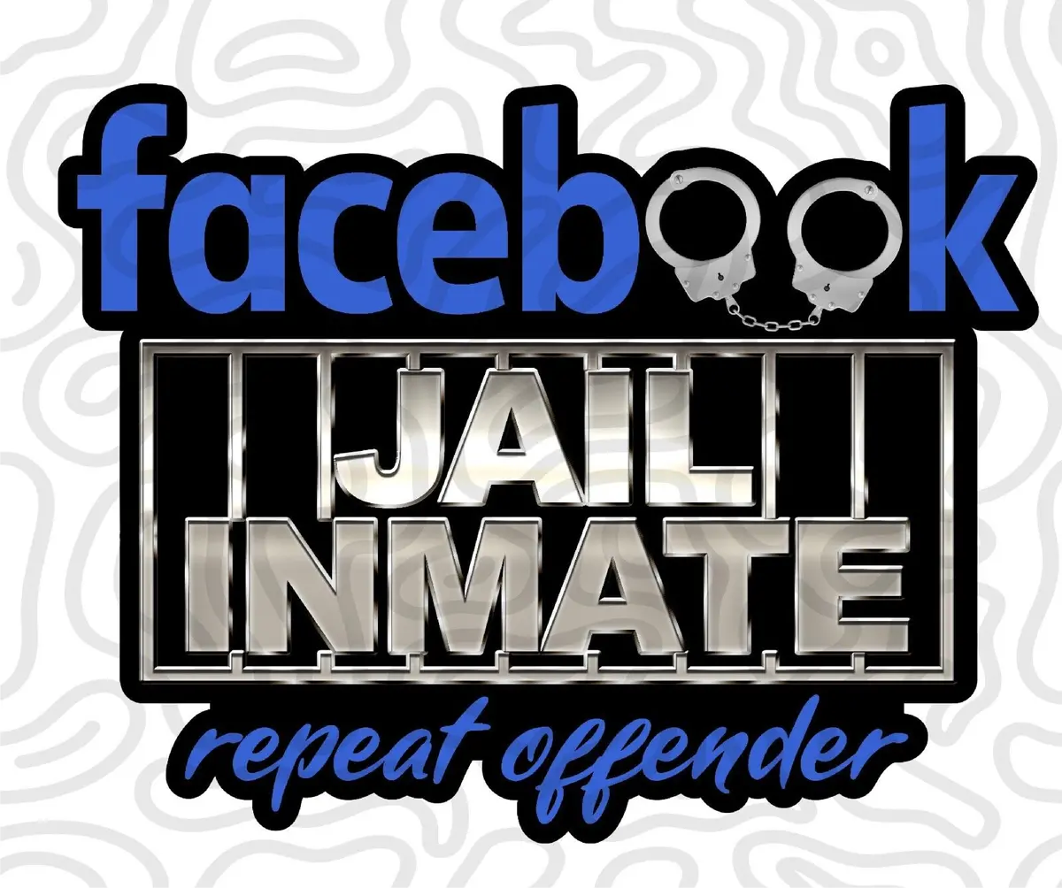 Facebook Jail Decal 1