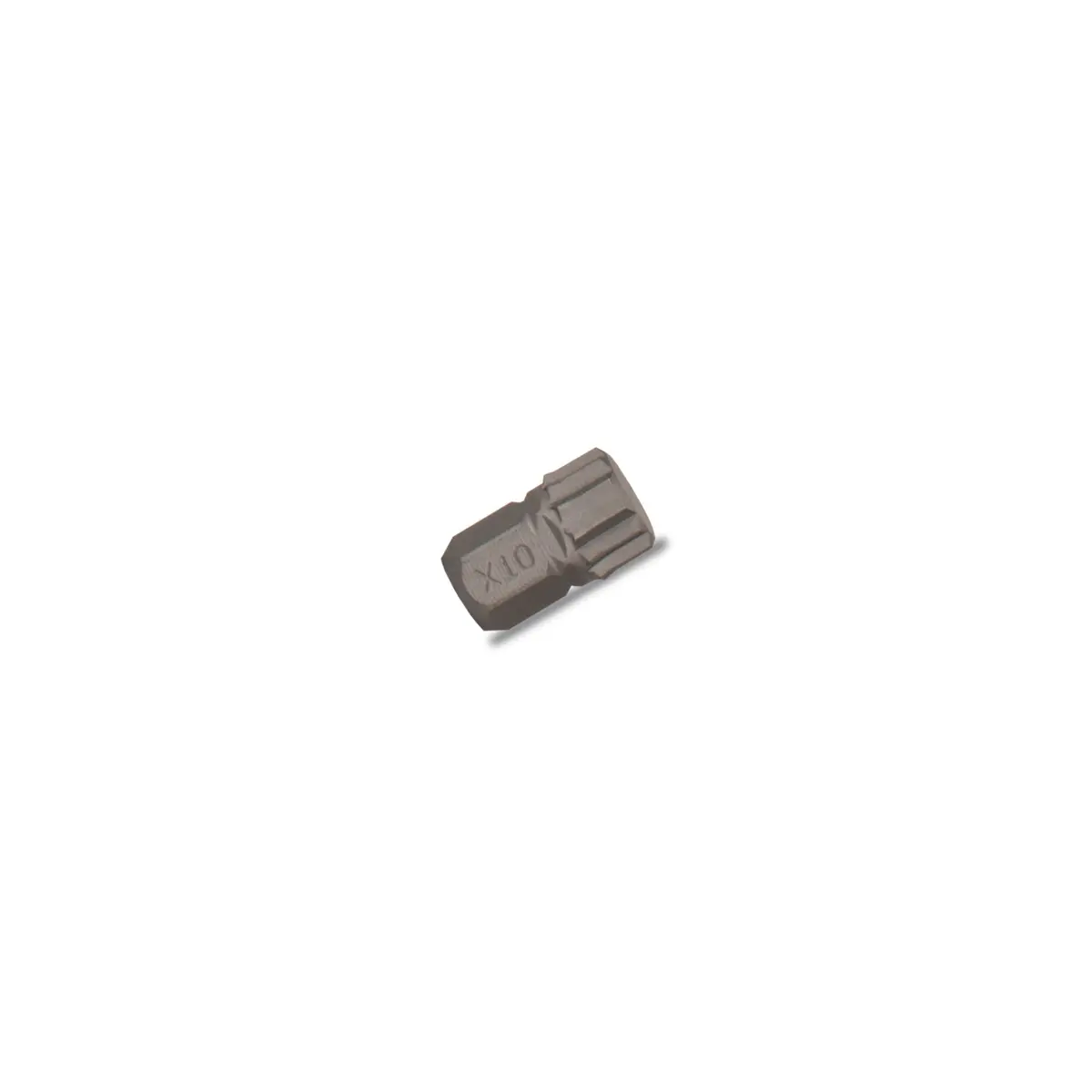 5/16" Hex Drive Stubby Triple Square Bit - 10Mm 1