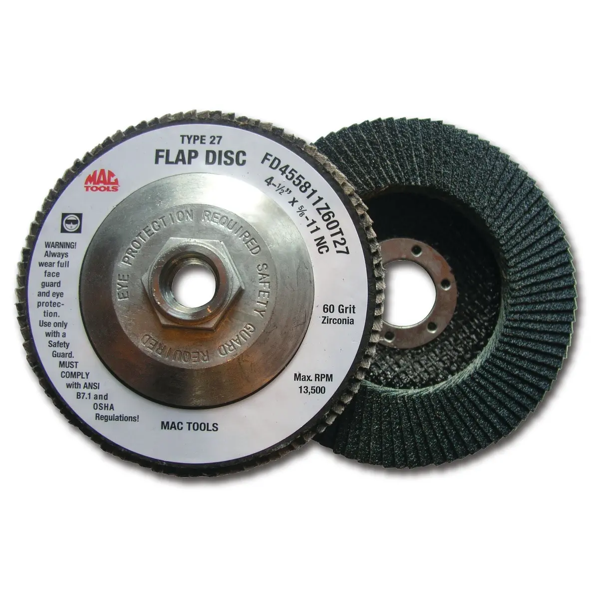 Type 27 Flap Disc 4-1/2" 1
