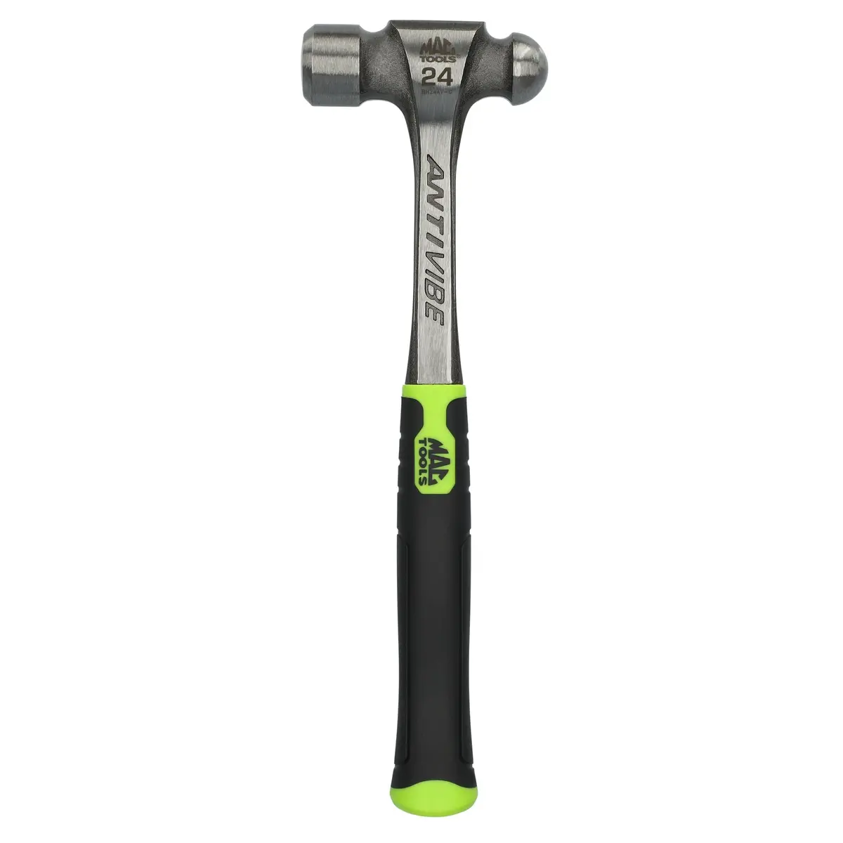 24 Oz. Anti-Vibe® Ball Peen Hammer - Hi-Vis Green 1