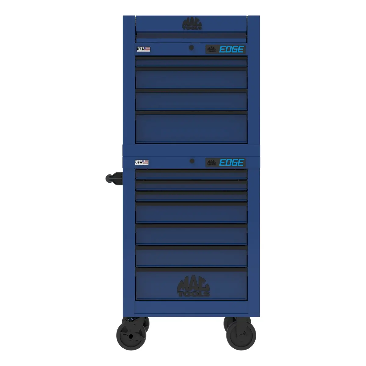 Edge™ 7-Drawer Workstation - Sapphire Blue/Galaxy Black Trim 1