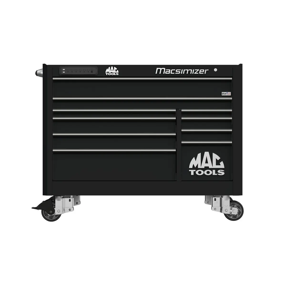 Macsimizer® 10-Drawer Workstation - Flat Black 1