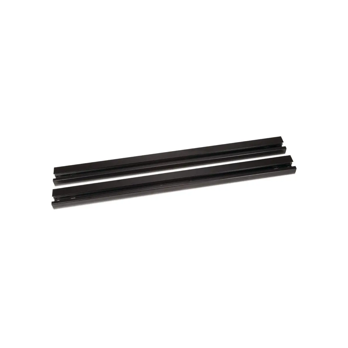 Utility Cart Add-On Rail Kit - Black 1