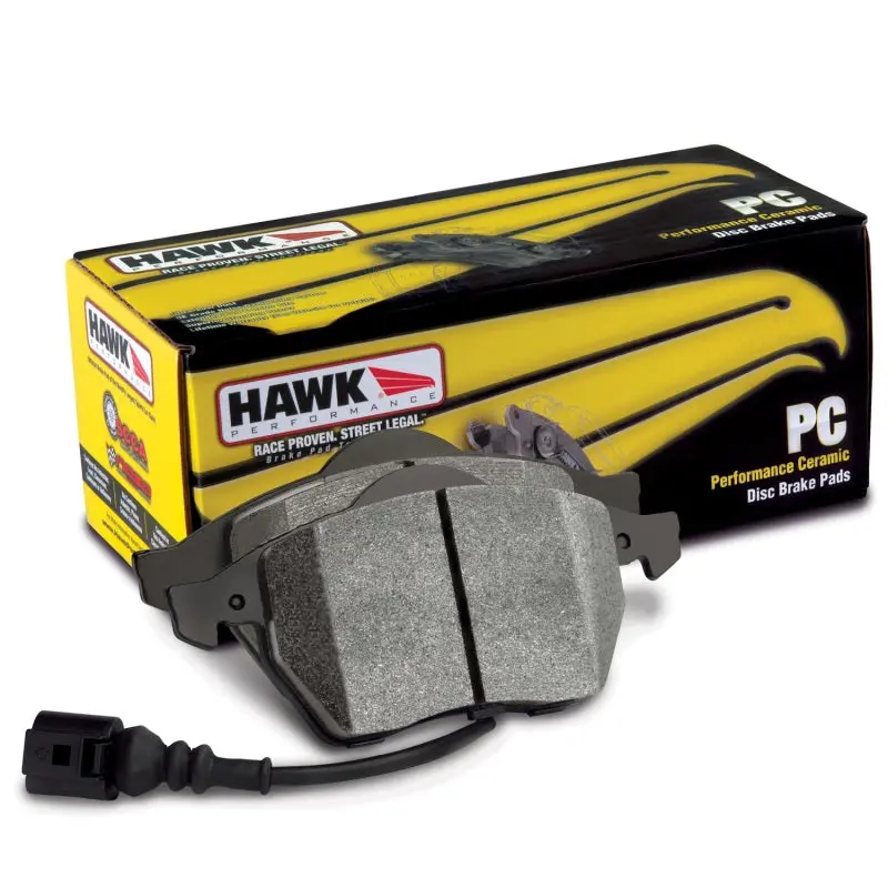 Hawk Performance Rear Brake Pads For Audi (2014–2019), Porsche 911 (2016–2019), Cayman (2016), And Panamera (2017–2019) 1