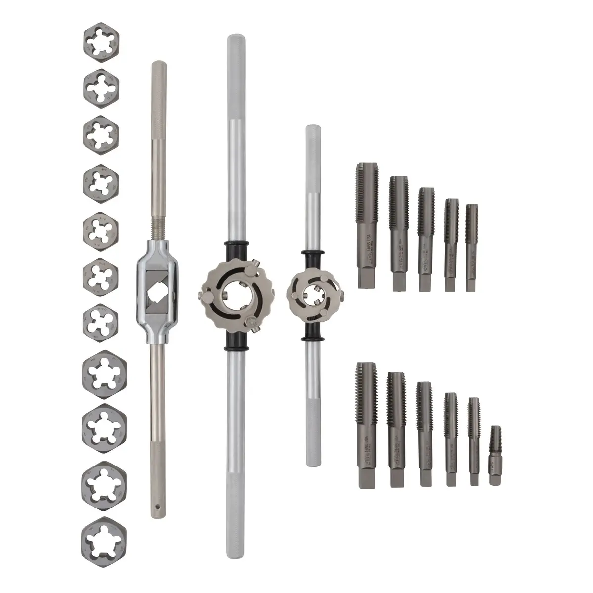 25-Pc. Sae Tap And Hex Die Set 1