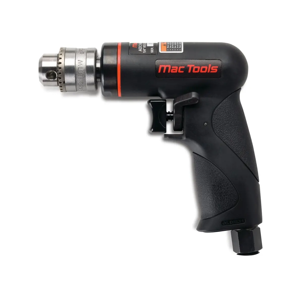 1/4" Reversible Composite Keyed-Chuck Air Drill 1