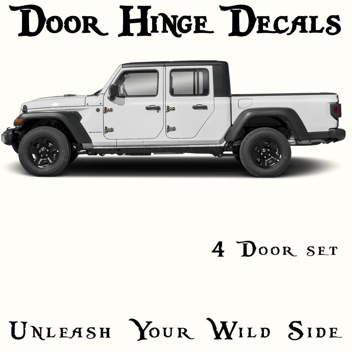Black And White Camo Door Hinge Decals 13 2