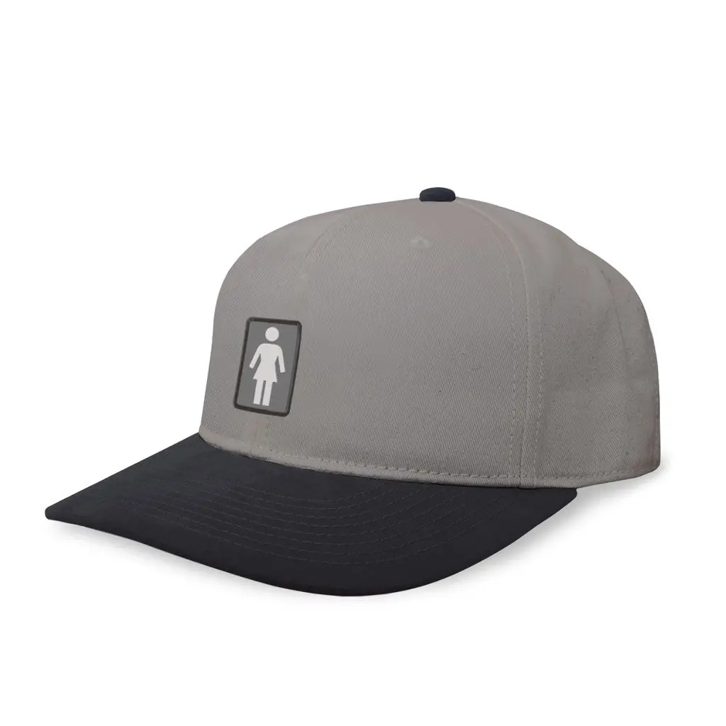Girl Classic Og Snapback Hat - Black/Grey 1