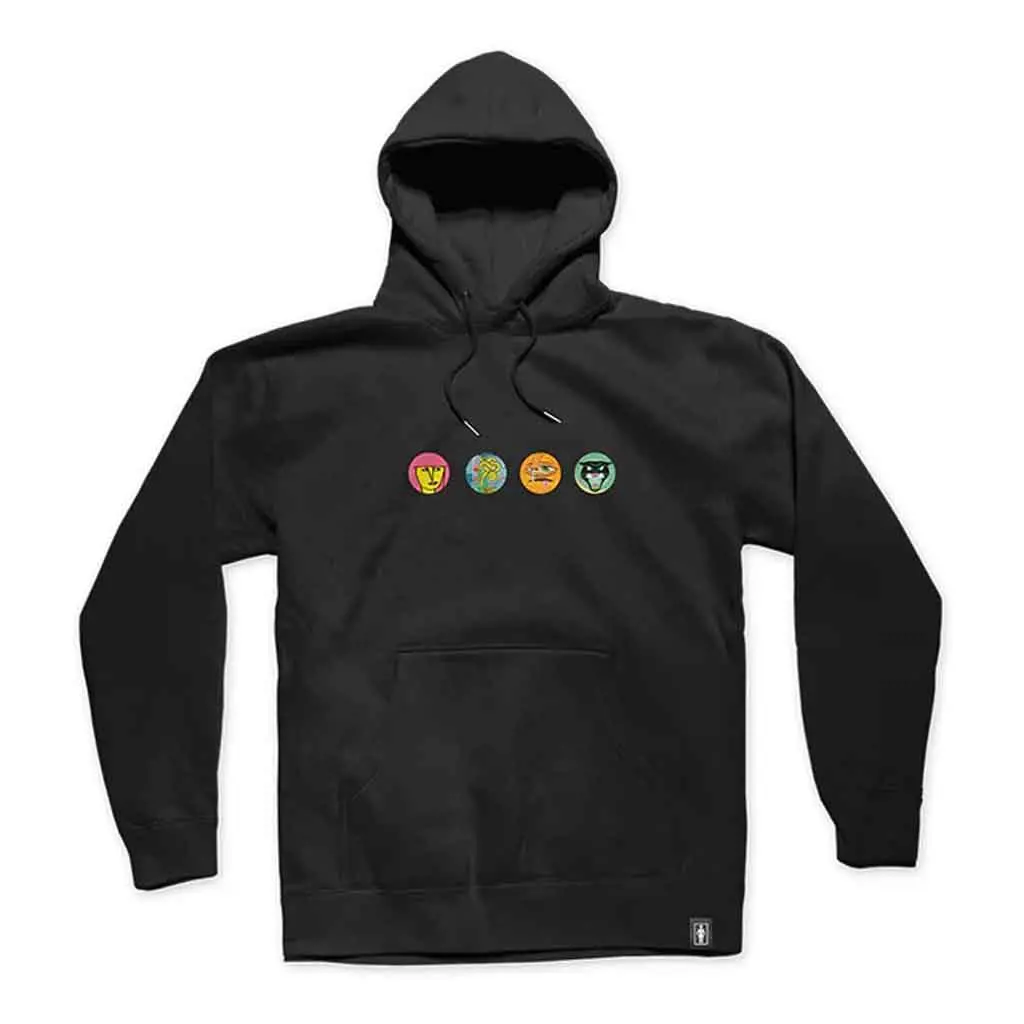 Girl Legends Heads Hood - Black 1