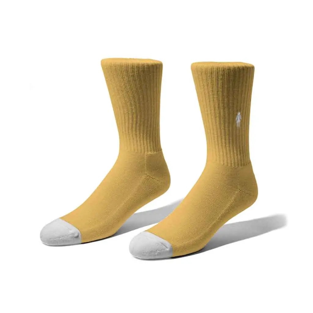 Girl Og Socks - Mustard 1