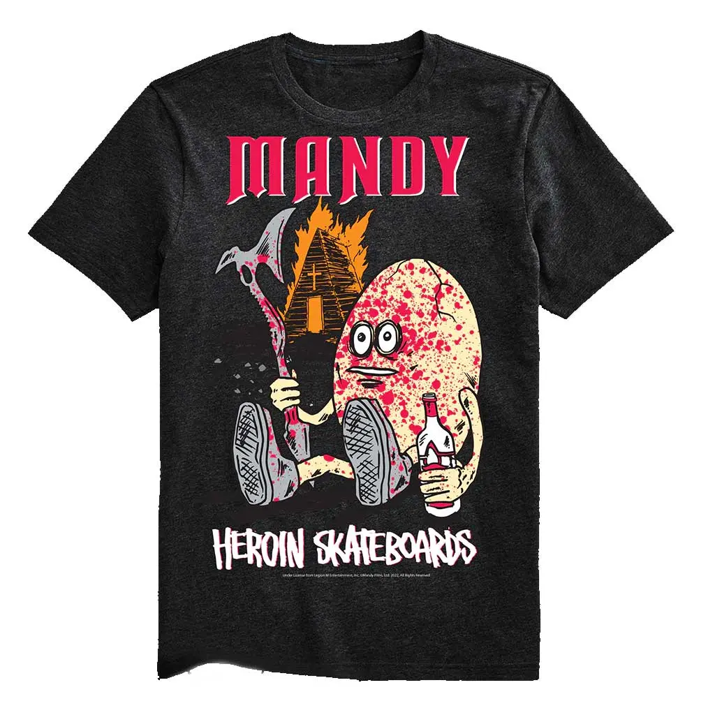 Heroin X Mandy Tee - Black 1