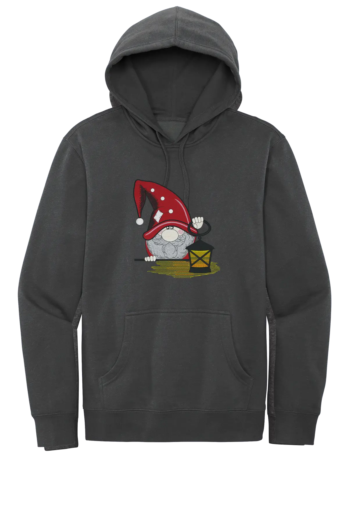 Embordered Hoodie Gnomes 1