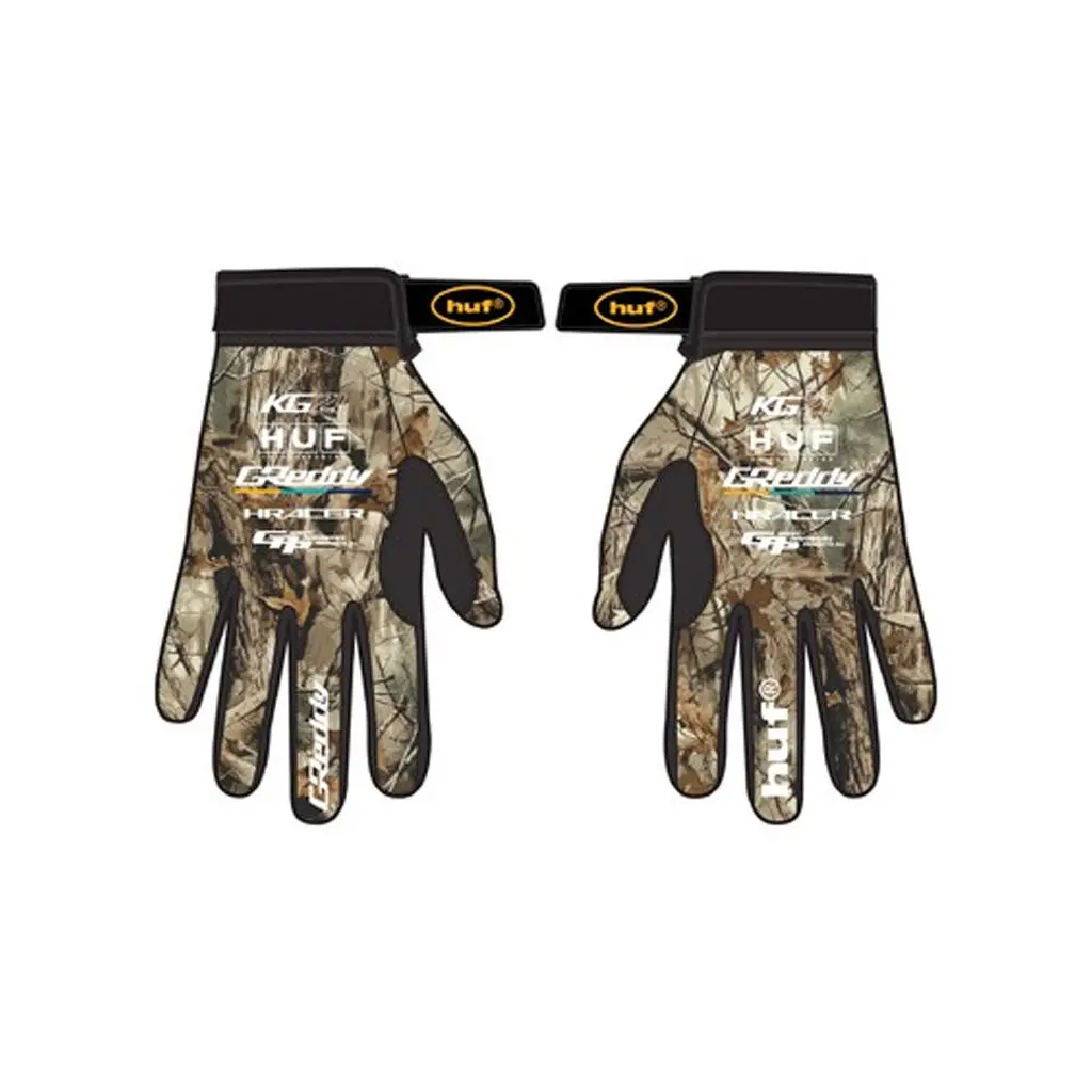 Huf X Greddy Racing Gloves - Camo 1