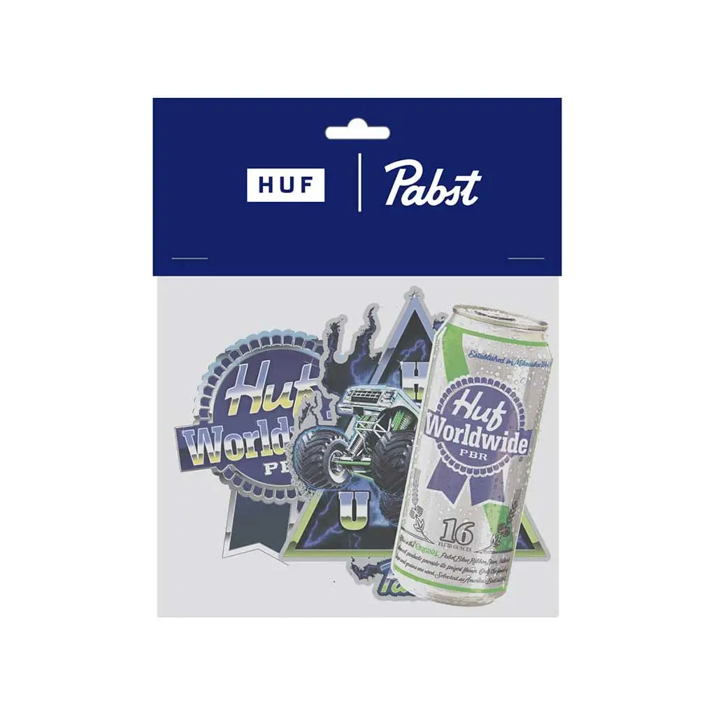 Huf X Pbr Sticker Pack 1