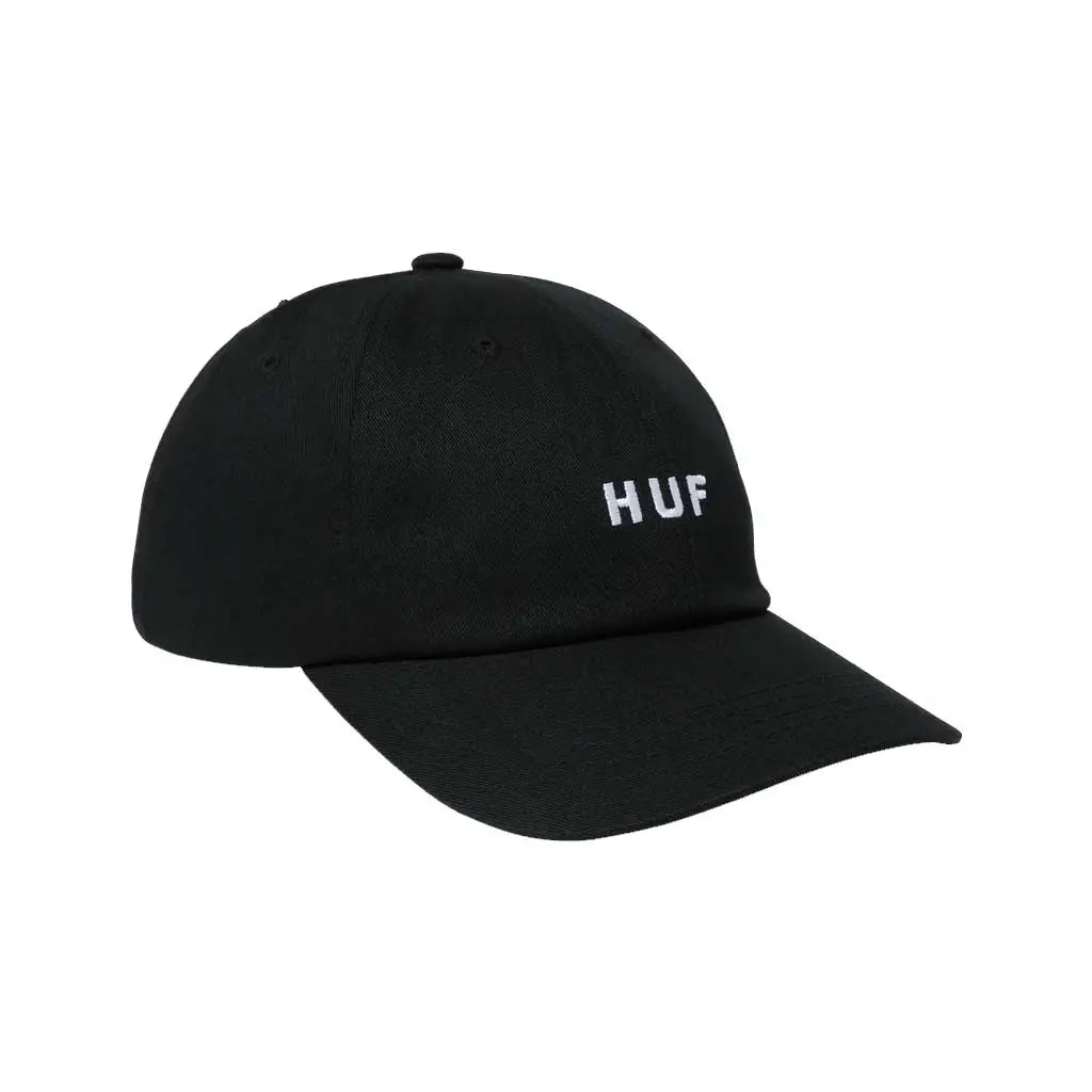 Huf Set Og Cv 6 Panel Hat - Black 1