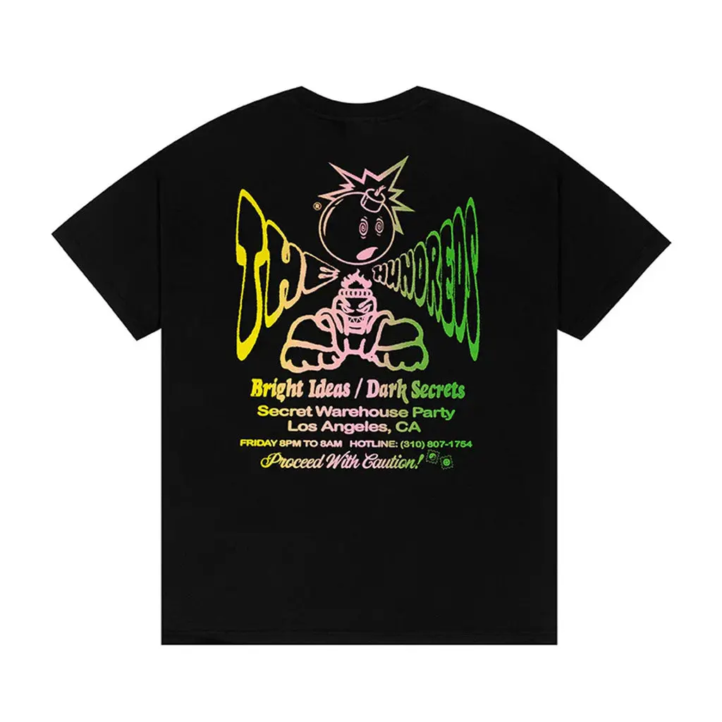 The Hundreds After Hours S/S Tee - Limo Black 2