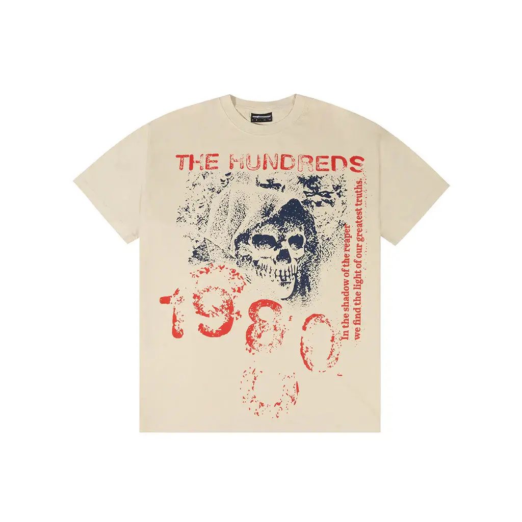 The Hundreds Grim Dark Reaper S/S Tee - Off White 1